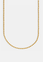 Hillenic 3mm Rope Chain - Gold