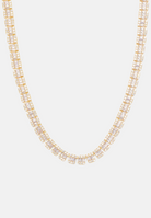 Hillenic Gold 9mm Iced Oval Tennis Chain