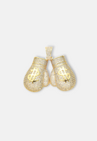 Hillenic Gold Boxing Gloves Pendant