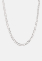 Hillenic Silver 7mm Square Tennis Chain