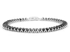 Hillenic Onyx 14K Square Tennis Bracelet, trird image