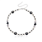 Hillenic DICE-BILLIARDS PEARL NECKLACE